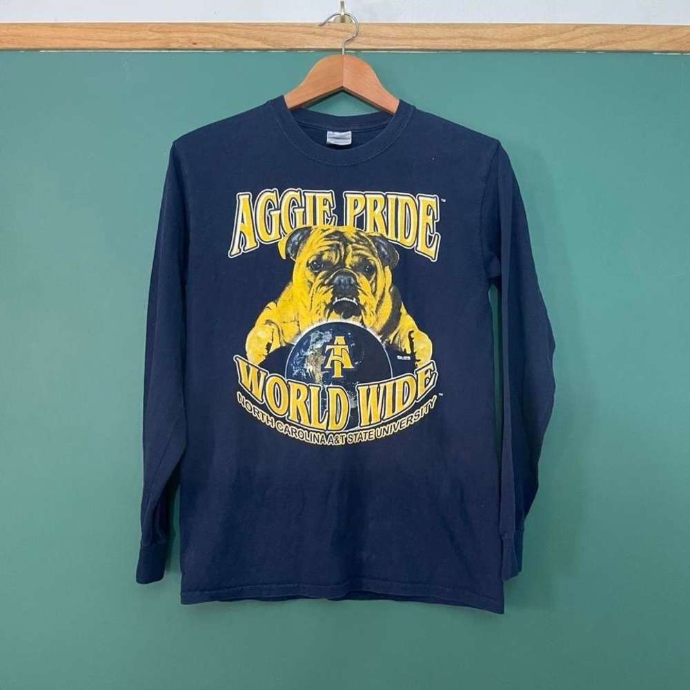 Vintage North Carolina A&T State University Aggie Pride long sleeve shirt